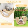 Costzon Wooden Arch Sensory Table for Kids, 8 in 1
