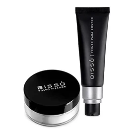 Polvo Fijador Traslucido + Primer para rostro Bissú