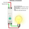 WiFi Switch Circuit Breaker, 63A DIN Rail Mount Smart Circuit