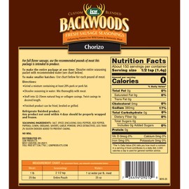 LEM Backwoods Chorizo Fresh Sausage Seasoning