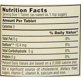 NECTASWEET SUGAR SUB TB .25 GR Size: 500