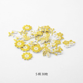 Midori 82609006 Sticker PCM Decoration Foil Plant Pattern