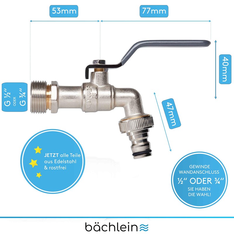 Bächlein Universal Outlet Tap