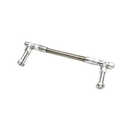 Aeroflow Carburettor Inlet Rail Kit -8 Silver For Holley Fuel Line (AF165-08S)