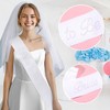 Biubumtu Bride to Be Sash and Veil Set – Embroidered