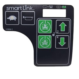 Hanfork 2Pcs Genie Control Box Decal 137636 137636GT Genie Parts Play Control Box Overlay Decal for Genie Scissor Lift GS1530 GS1532 GS1930 GS1932 GS2032