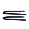Faderr Equestrian Leather Spur Straps with Buckle, Solid Spur Strap