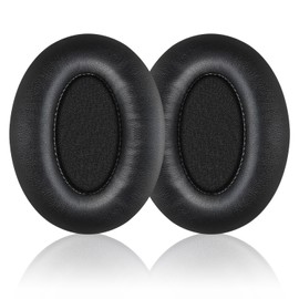 Replacement Ear Pads for Sony WH-1000XM3 (WH1000XM3) Over-Ear Headphones, Ear Cushions, Headset Earpads, Ear Cups Cover with Soft Protein Leather-Black