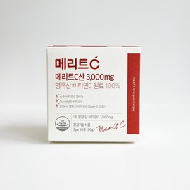 Huons Merit C Merit C acid 3000mg x 90 packets, 1 box, 3 months supply - / 메리트C 메리트C산 3000mg x 90포 1박스 3개월분-