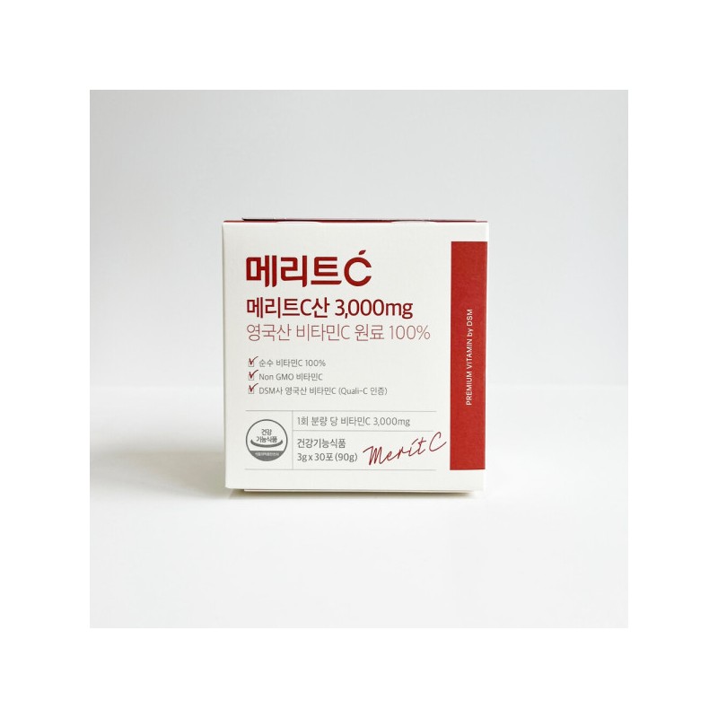 Huons Merit C Merit C acid 3000mg x 90 packets,