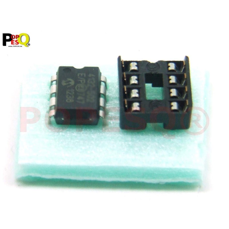 POPESQ® MCP4132-502 Digital Pot (Rheostat) with Socket #A424 Pack of