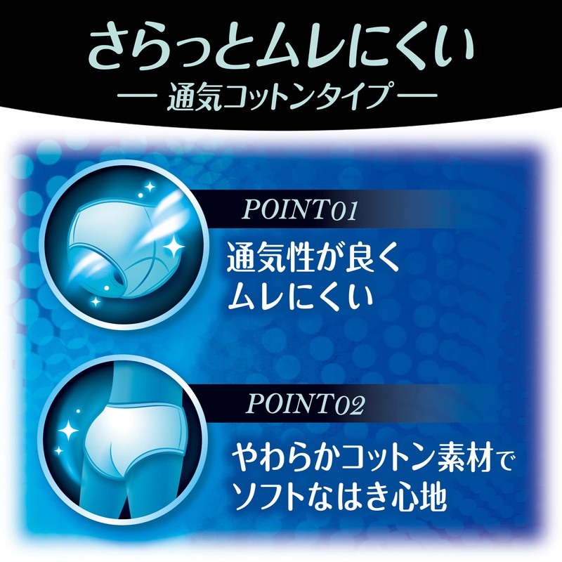 ソフィ female 極ぴた FIT 通気コットンタイプ Mサイズ 1枚 グレー(生理用品 サニタリーショーツ)