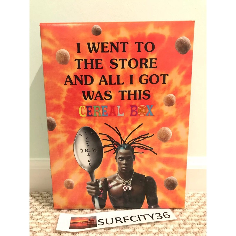 TRAVIS SCOTT x REESES REESE'S PUFFS CEREAL FAMILY SIZE ASTROWORLD