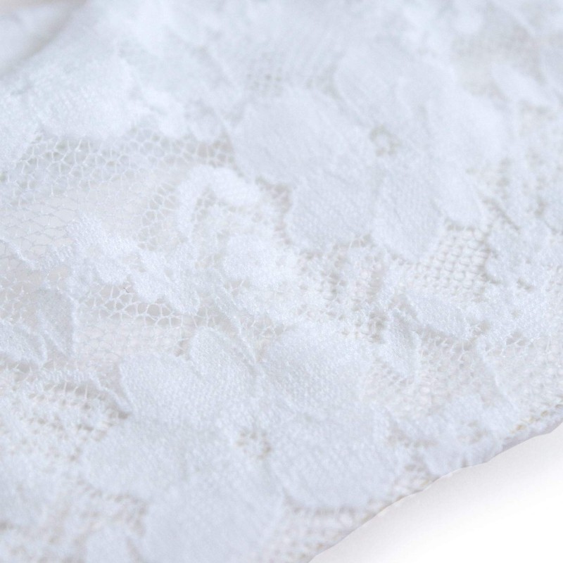 Kimono Kyo-Komachi Lace Tabi Socks, Women's, Stretch, Summer, White, Elastic