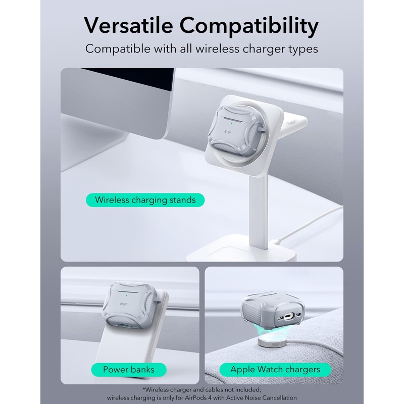 ESR for AirPods 4 Case (HaloLock), Compatible with AirPods 4th