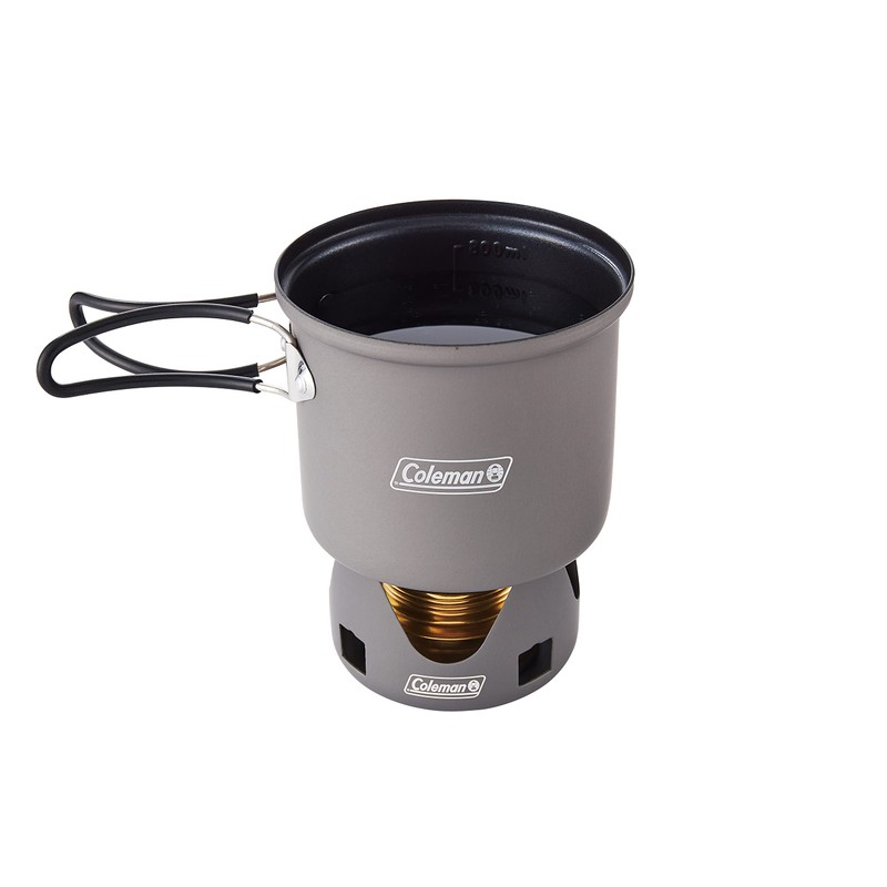 Coleman 2000038863 Cooker, Compact Alcohol Burner & Cooker Set, Lightweight,