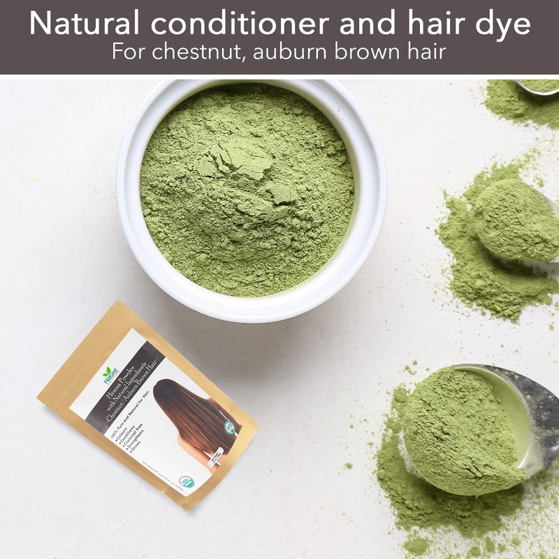 Naturel Anytime Henna Chestnut with Hibiscus | 100gm | check
