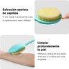 Cepillo corporal,cepillo corporal para baño,cepillo para la espalda ducha, 2