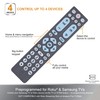 GE Universal Remote for Seniors, Elderly and Visually Impaired, Simple