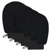 4 STÜCKE Peeling-Handschuhe, Peeling-Handschuh Schwarz Deep Body Peeling-Handschuh Abgestorbene Haut-Entferner