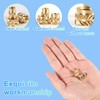 407pcs Brass Threaded Inserts for 3D Printing, M2 M2.5 M3