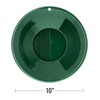 ASR Outdoor 10 Inch Triple Riffle Gold Pan Gold Prospecting