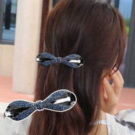 BetterJonny Barrettes Set of 5, Firmly Curled, For Adults, Bijou, Ribbon, Hair Clip, Hair Ornament, Clip, Stylish, Small, Elegant, Elegant, Everyday