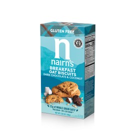 Nairn's Gluten Free Chocolate & Coconut Breakfast Biscuits, 5.64oz
