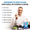 120 units Retainer Cleaner and Denture Cleaning Tablets - Mouthguard