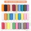 MeoZynxadril 30 Piece Sewing Thread Set, Sewing Thread, 250 Yard