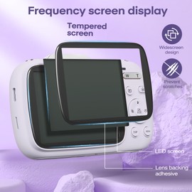 Cameras for Photography,5K UHD Point and Shoot Cameras for Vlogging,80MP Compact Vlogging Camera for YouTube,Travel Camera with 32GB TF Card,Photography Camera for Beginners Teen -Purple