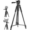 75" Professional Heavy Duty 3-Way Pan Head Tripod for Sony