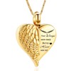 Love Heart Urn Necklace for Ashes Keepsake Memorial Cremation Jewellery