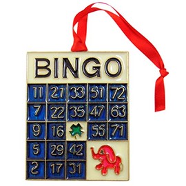 Bingo Ornament Christmas Tree Decoration Keepsake
