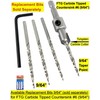 FTG USA #6 (9/64") Tungsten Carbide Tipped Countersink Drill Bit