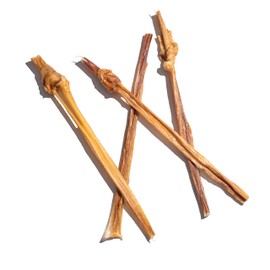 Jack&Pup Dog Bully Sticks for Small Dogs - 12 Inch Junior Bully Sticks for Dogs (18 Pack) Great Bully Stick for Teething Puppies