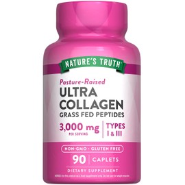 Nature's Truth Hydrolyzed 1000 Mg Collagen Type I & Iii with Vitamin C, 90 Count