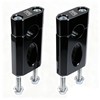 Handlebar Risers, 7/8" 22 mm Handlebar Mount Clamp Risers Replacement