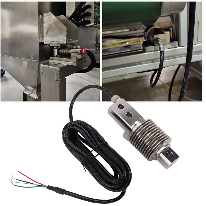 Bellows Load Cell Stainless Steel Waterproof Hex Connector Weighing Sensor