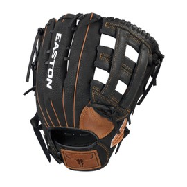 Easton Prime Slowpitch Softball Glove, 13, RHT, Softball Deep Pocket Design, H Web, PSP13, Multicolor, Medium