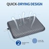 Anycosy Shower Seat Cushion Waterproof,Bathtub Cushion for Transfer Benches,Slip-Resistant 3D
