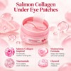 Collagen Eye Patches,Pink Under Eye Mask for Dark Circle, Puffy