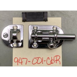 Perko NEW GENUINE PERKO 947-001-CHR BARREL BOLT CHROME PLATED BRONZE W/ FRICTION PLATE