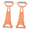 Ciieeo 2pcs Stainless Steel Vegetable and Fruit Peeler Safe and