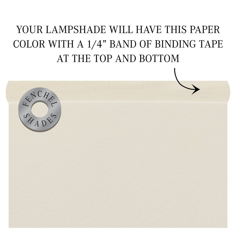 Thomas O'Brien Bryant Sconce TOB2002 Compatible Replacement Lampshade (Paper Vellum