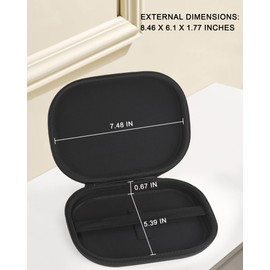 Reading Light Case for Glocusent LITOM LEDGLE TSINGREE, Book Light Case for Reading in Bed, Portable Storage Case for Home Travel