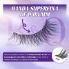 Extensiones De Pestañas Postizas Naturales B&q Kit Completo