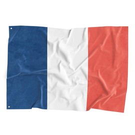France National Flag Polyester Fiber 3x5 Feet Flag, Bright Colors And Anti-ultraviolet Fade Flag Indoor Outdoor Banner