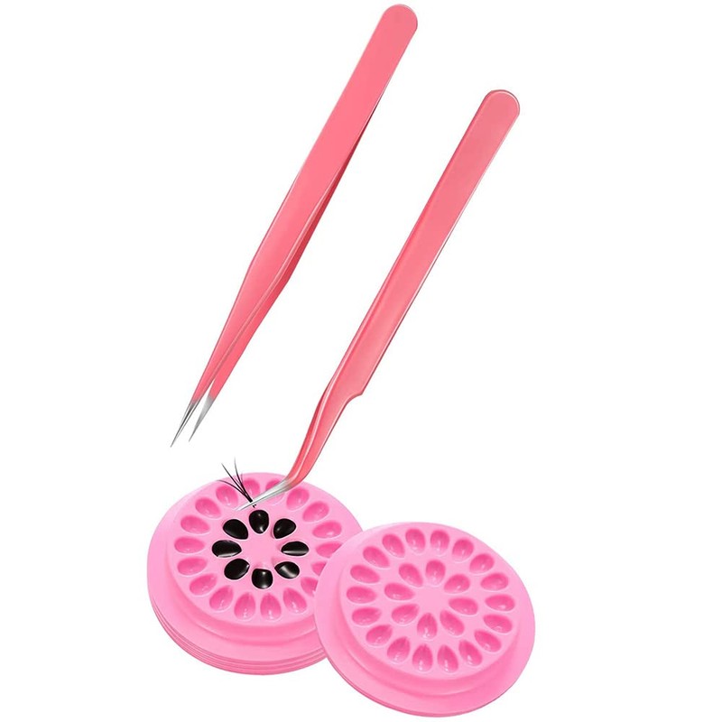 CENPEK Pack of 100 Eyelash Glue Holder, False Eyelash Glue