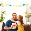 Happy Fathers Day Banner Gold Fathers Day Banner for Fathers
